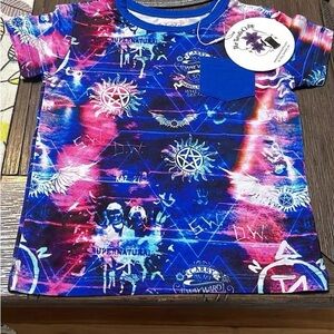 NWT Twisted Lily Supernatural show Pocket Tee 18-24 months